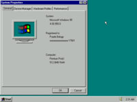 Windows 95D screenshot