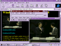 Windows 98 COMDEX crash video loaded from Blue OS Museum