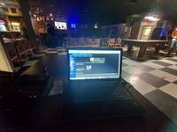 Razorback in a bar